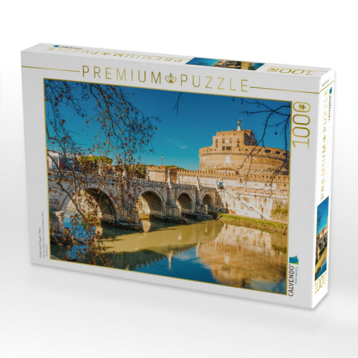 Ponte Sant'Angelo / Rom - CALVENDO Foto-Puzzle'