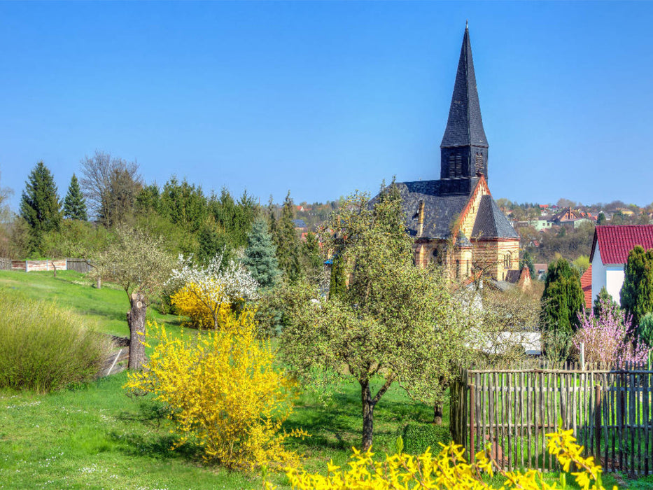 An der Molmecker Kirche - CALVENDO Foto-Puzzle'
