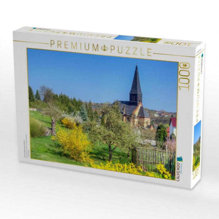 An der Molmecker Kirche - CALVENDO Foto-Puzzle'