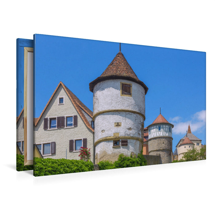 Toile textile haut de gamme Toile textile haut de gamme 120 cm x 80 cm Paysage Romantique Dettelbach 