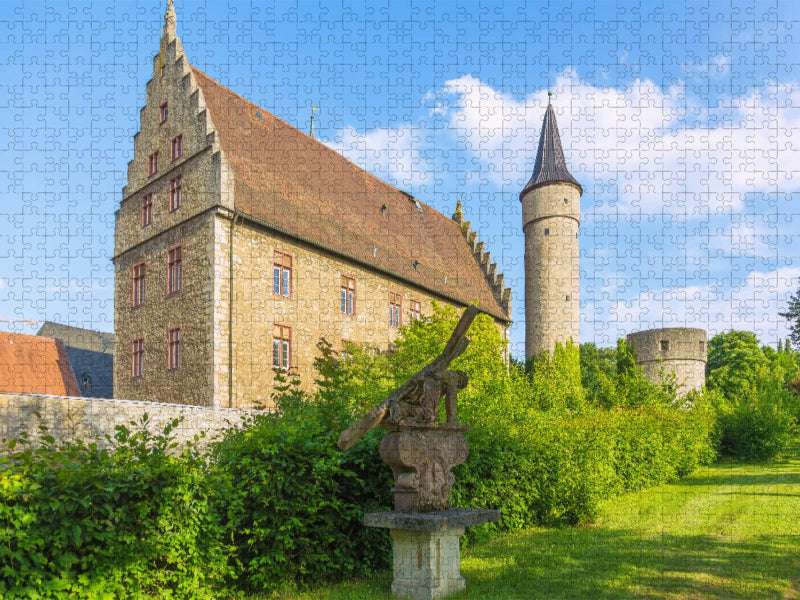 Romantisches Ochsenfurt - CALVENDO Foto-Puzzle'