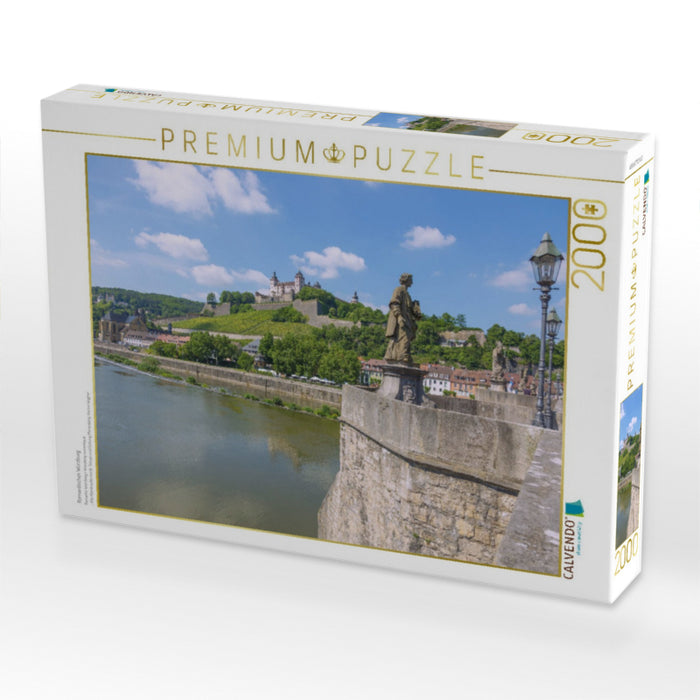 Romantisches Würzburg - CALVENDO Foto-Puzzle'