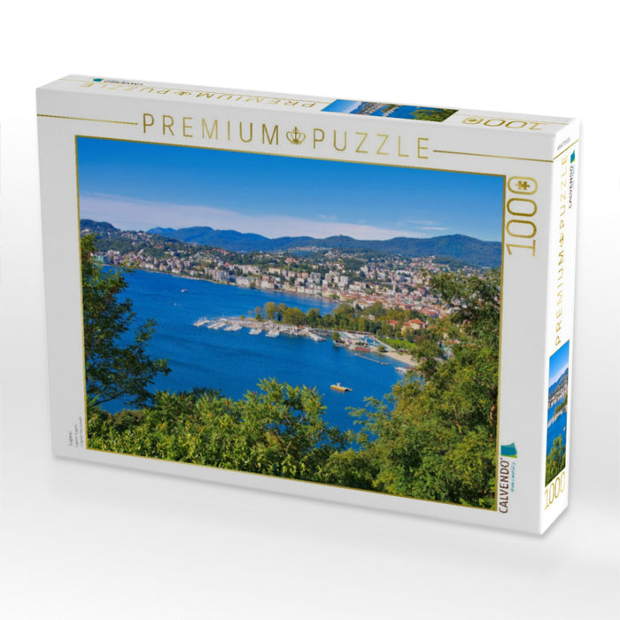 Lugano - CALVENDO Foto-Puzzle'