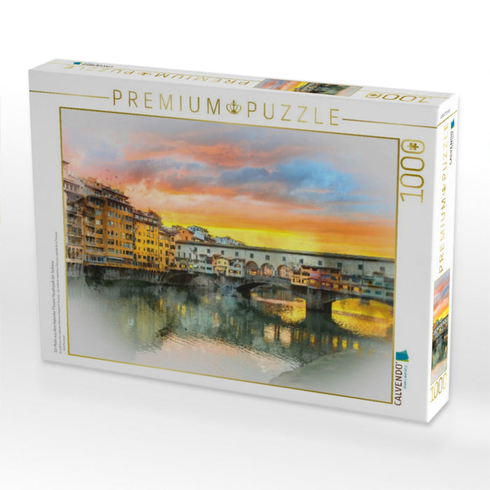 Ein Motiv aus dem Kalender Florenz Hauptstadt der Toskana - CALVENDO Foto-Puzzle'