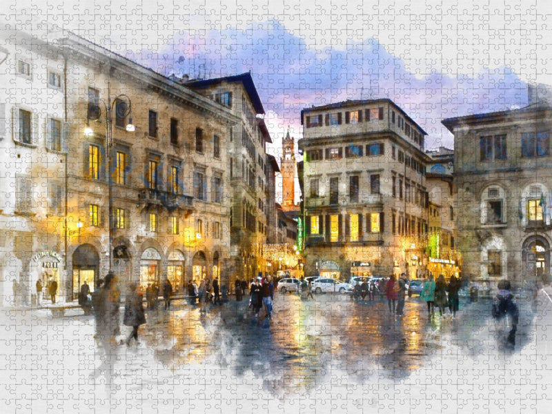 Ein Motiv aus dem Kalender Florenz Hauptstadt der Toskana - CALVENDO Foto-Puzzle'