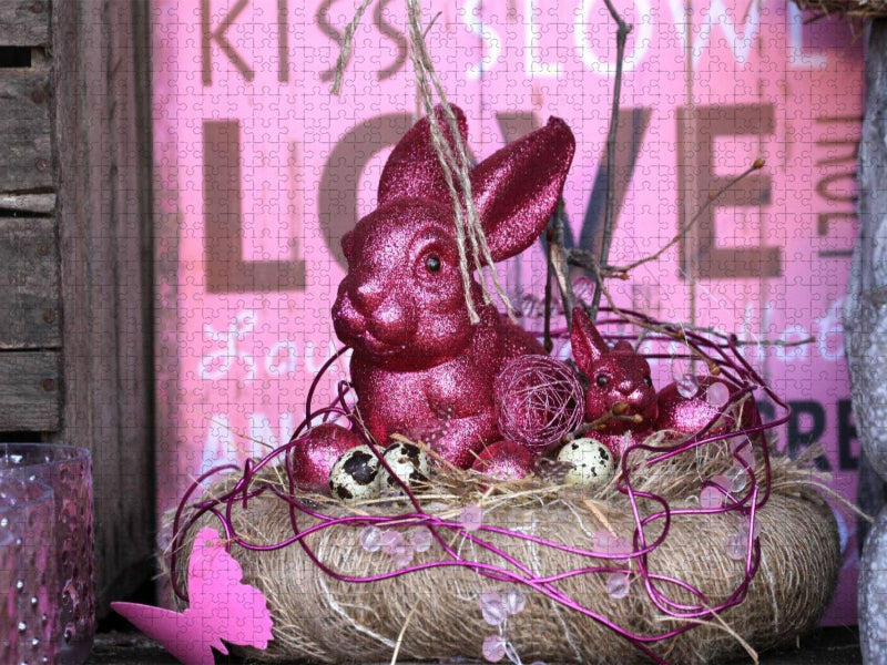 Osterdekoration - CALVENDO Foto-Puzzle'