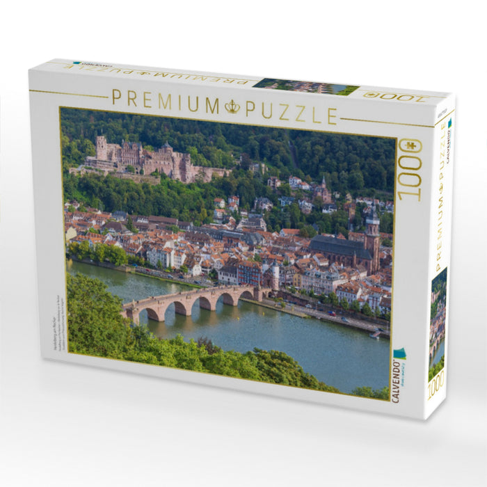 Heidelberg am Neckar - CALVENDO Foto-Puzzle'