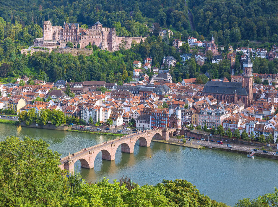 Heidelberg am Neckar - CALVENDO Foto-Puzzle'