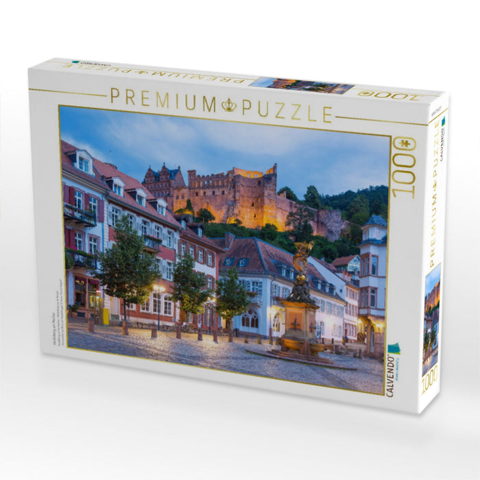 Heidelberg am Neckar - CALVENDO Foto-Puzzle'