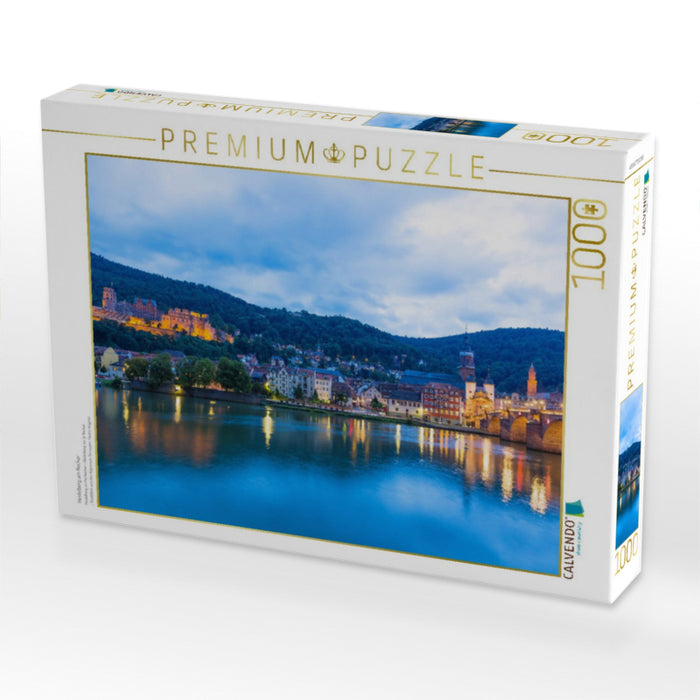 Heidelberg am Neckar - CALVENDO Foto-Puzzle'