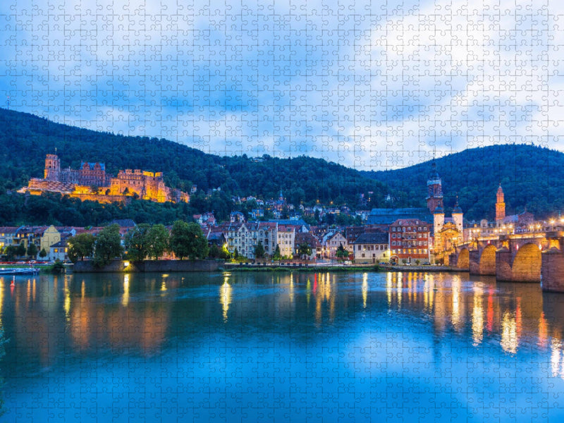 Heidelberg am Neckar - CALVENDO Foto-Puzzle'