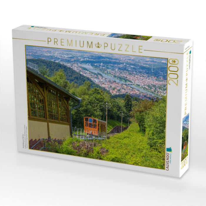 Heidelberg am Neckar - CALVENDO Foto-Puzzle'