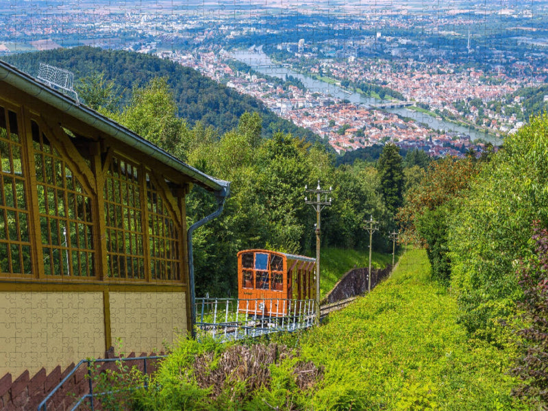 Heidelberg am Neckar - CALVENDO Foto-Puzzle'