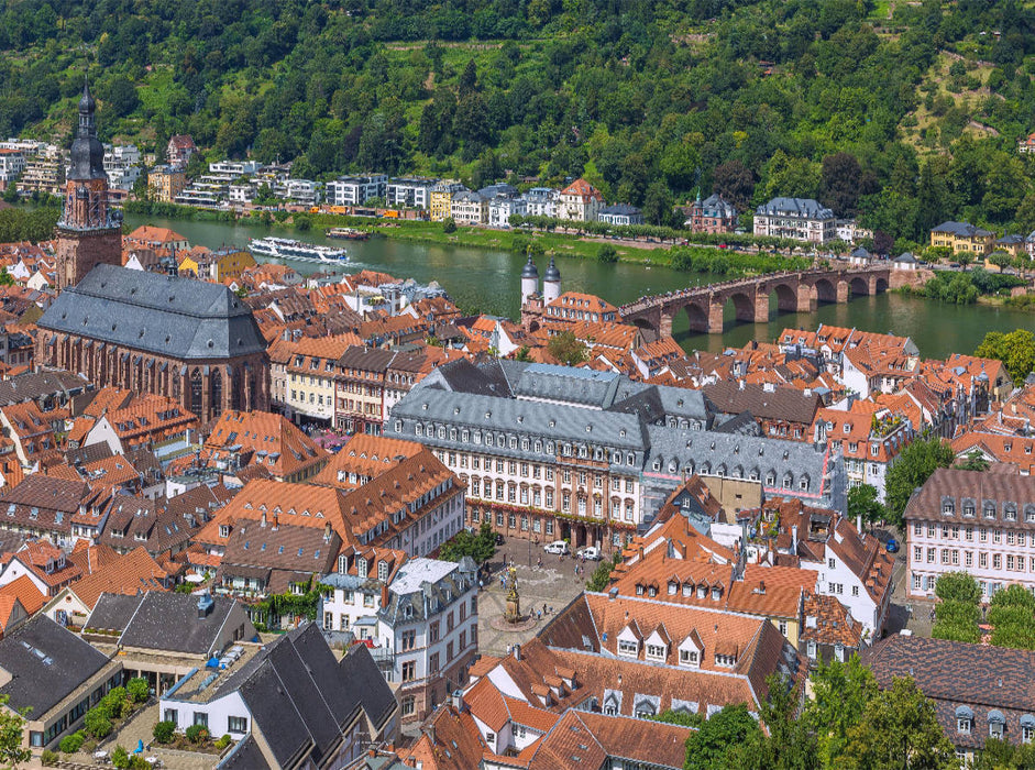 Heidelberg am Neckar - CALVENDO Foto-Puzzle'