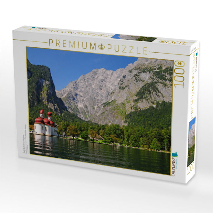 Sankt Bartholmä, Königssee - CALVENDO Foto-Puzzle'