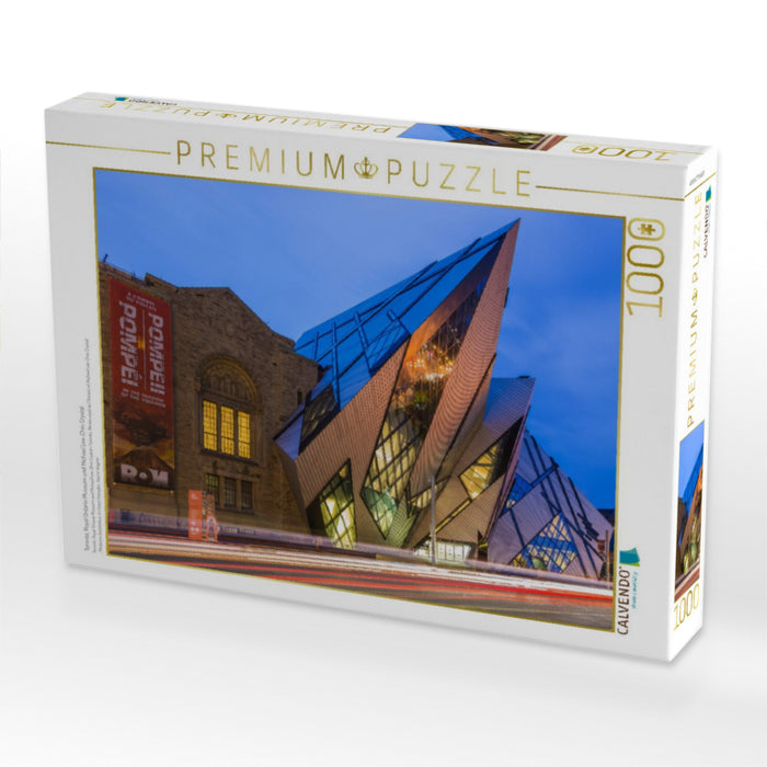 Toronto, Royal Ontario Museum und Michael Lee-Chin Crystal - CALVENDO Foto-Puzzle'