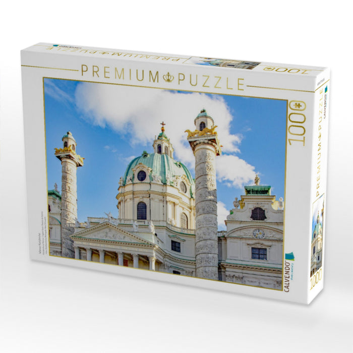 Wiener Karlskirche - CALVENDO Foto-Puzzle'