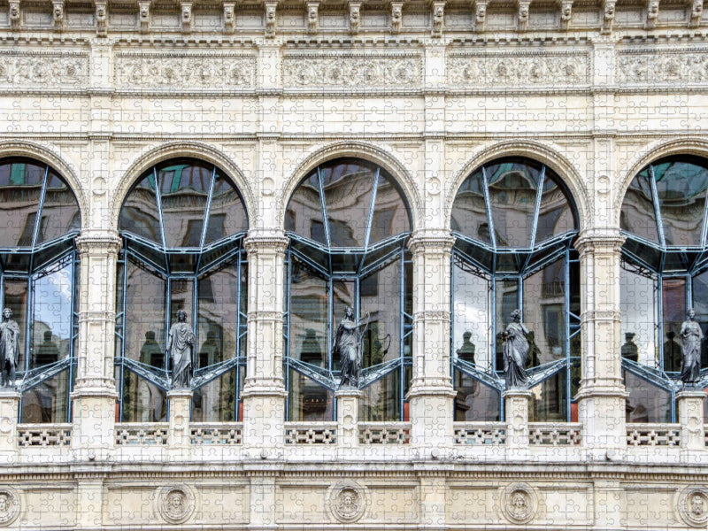 Fassade der Wiener Staatsoper - CALVENDO Foto-Puzzle'