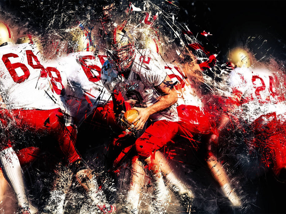 American Football - so cool - CALVENDO Foto-Puzzle'