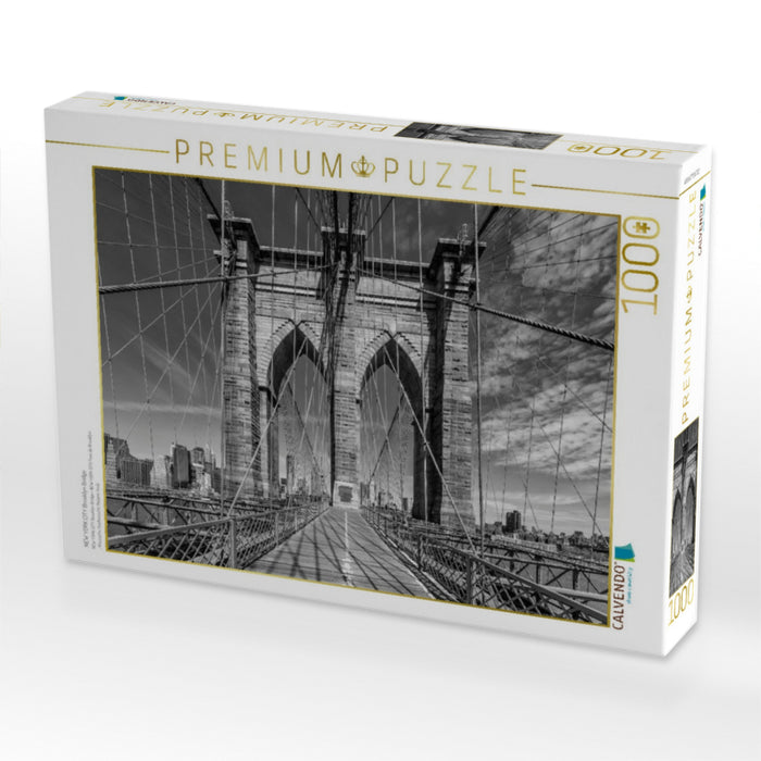 NEW YORK CITY Brooklyn Bridge - CALVENDO Foto-Puzzle'