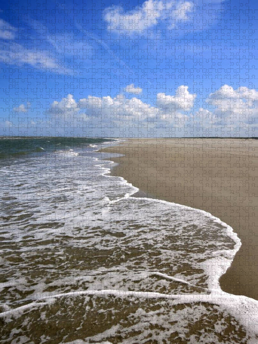 Die Flut kommt - CALVENDO Foto-Puzzle'