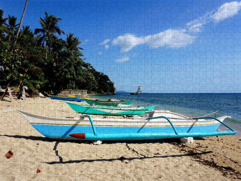 Leyte, Philippinen 1000 Teile Puzzle quer - CALVENDO Foto-Puzzle'