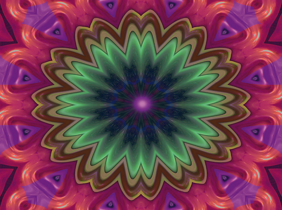 Mandala 10 CB 2000 Teile Puzzle quer - CALVENDO Foto-Puzzle'