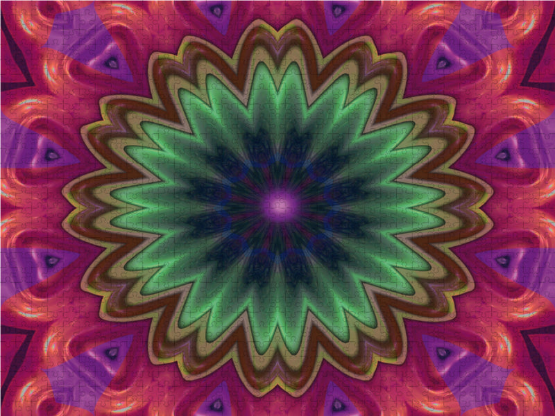 Mandala 10 CB 2000 Teile Puzzle quer - CALVENDO Foto-Puzzle'