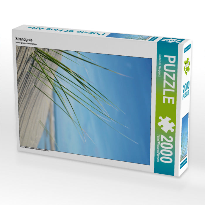 Strandgras 2000 Teile Puzzle hoch - CALVENDO Foto-Puzzle'