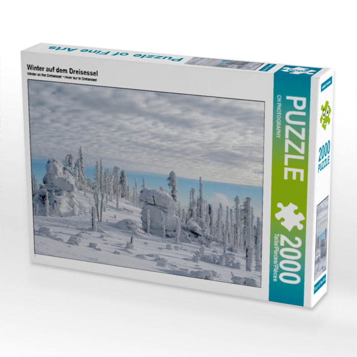Winter auf dem Dreisessel 2000 Teile Puzzle quer - CALVENDO Foto-Puzzle'