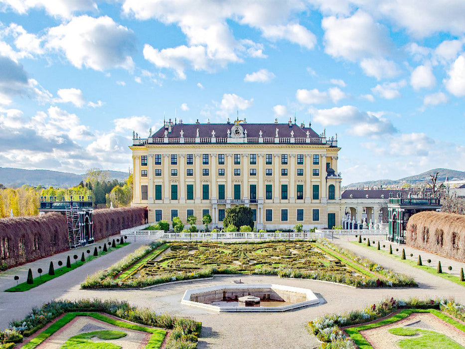 Kronprinzengarten - Schönbrunn - CALVENDO Foto-Puzzle'