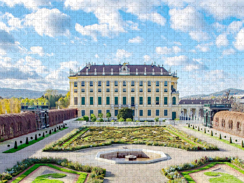 Kronprinzengarten - Schönbrunn - CALVENDO Foto-Puzzle'