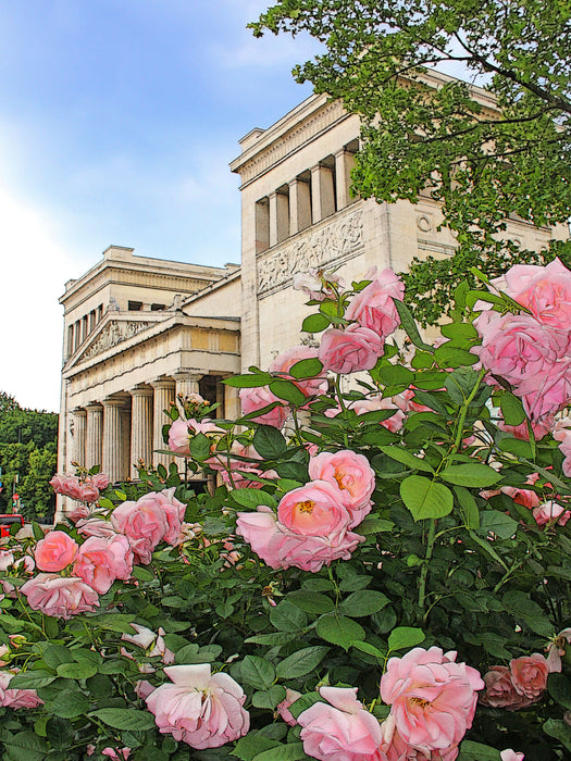 Propyläen am Münchner Königsplatz 1000 Teile Puzzle hoch - CALVENDO Foto-Puzzle'