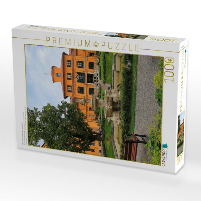 Münchner Lenbachhaus und Garten - CALVENDO Foto-Puzzle'