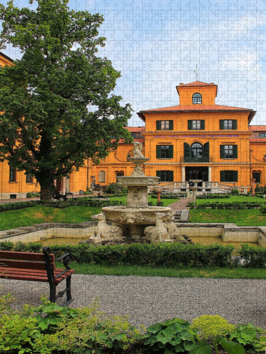 Münchner Lenbachhaus und Garten - CALVENDO Foto-Puzzle'