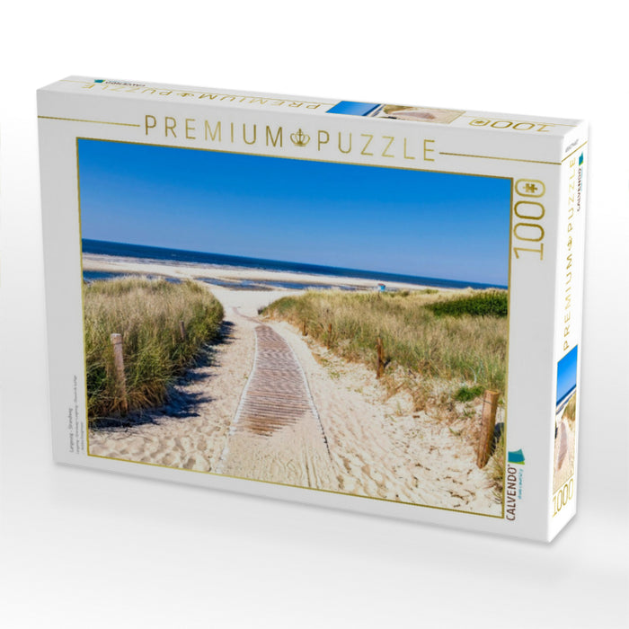 Langeoog - Strandweg - CALVENDO Foto-Puzzle'