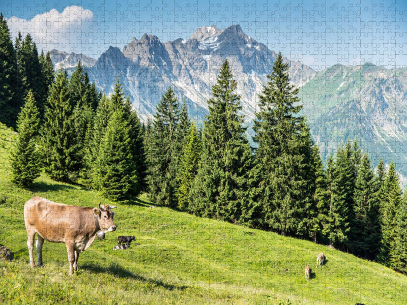 Bergsommer - CALVENDO Foto-Puzzle'