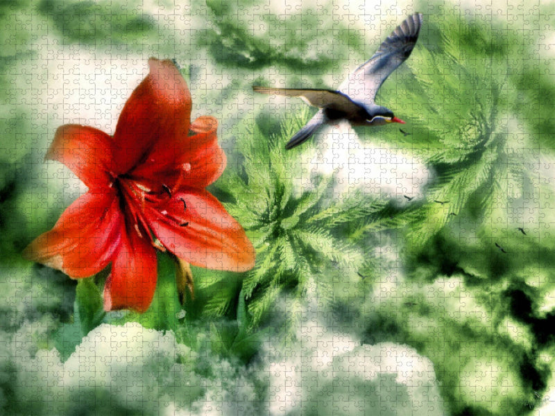 Lilie Fire King - CALVENDO Foto-Puzzle'