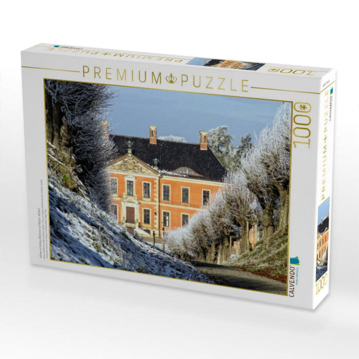 Winter in Schloss Bothmer im Klützer Winkel - CALVENDO Foto-Puzzle'