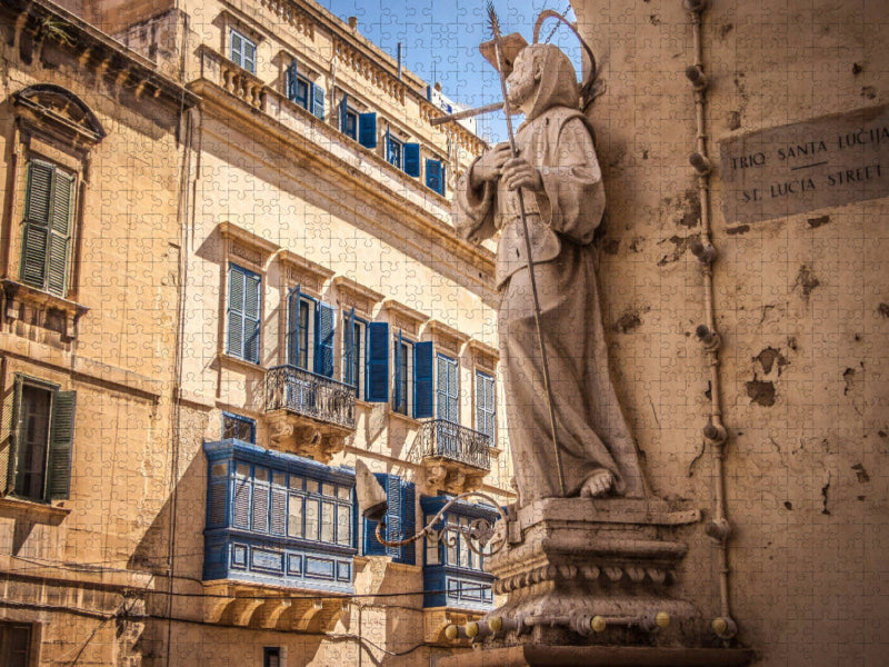 Valletta - Typisches Stadtbild - CALVENDO Foto-Puzzle'