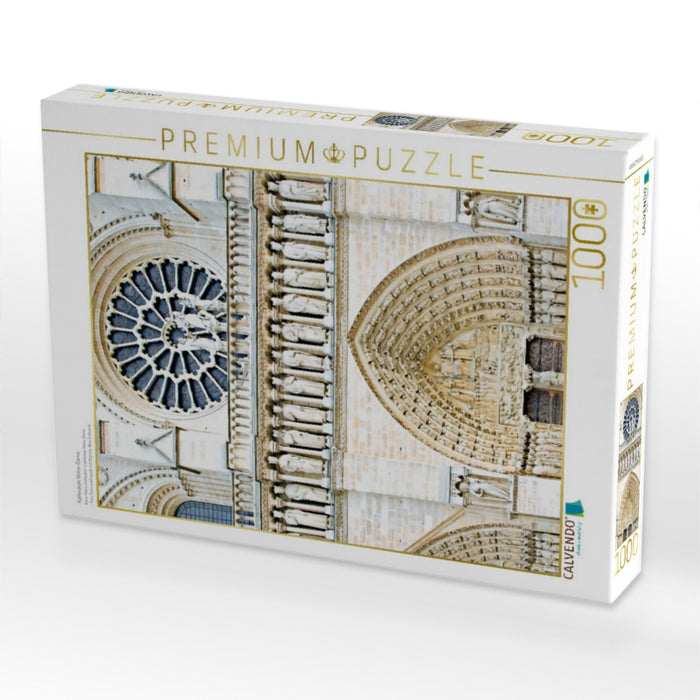 Kathedrale Notre-Dame - CALVENDO Foto-Puzzle'