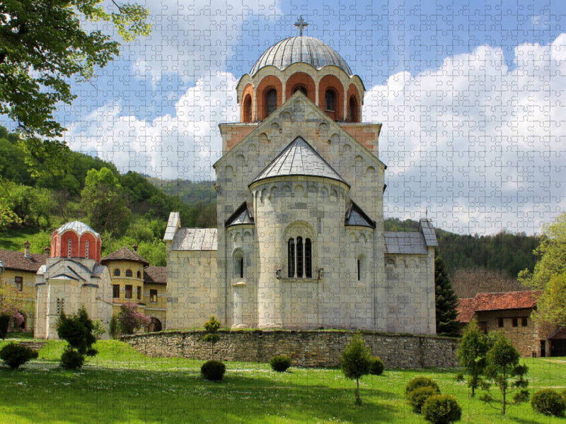 Kloster Studenica - CALVENDO Foto-Puzzle'