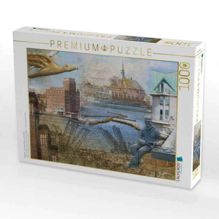 Kappeln - Zwischen Ostsee und Schlei - CALVENDO Foto-Puzzle'