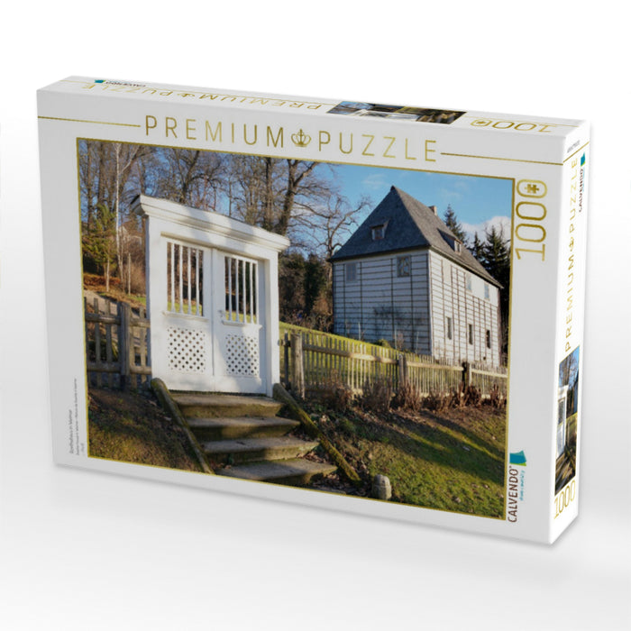 Goethehaus in Weimar - CALVENDO Foto-Puzzle'