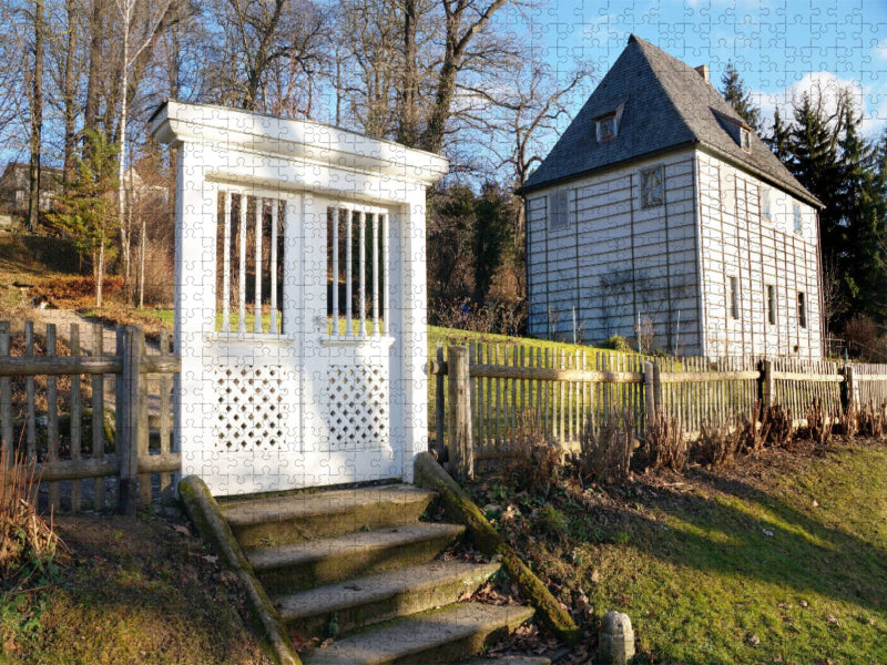 Goethehaus in Weimar - CALVENDO Foto-Puzzle'