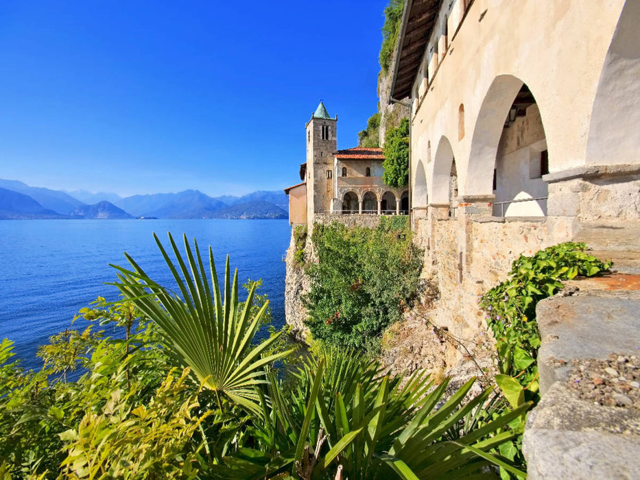 Santa Caterina del Sasso - CALVENDO Foto-Puzzle'
