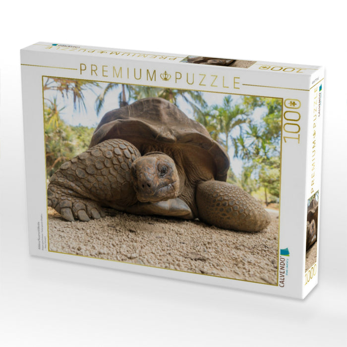 Aldabra Riesenschildkröte - CALVENDO Foto-Puzzle'