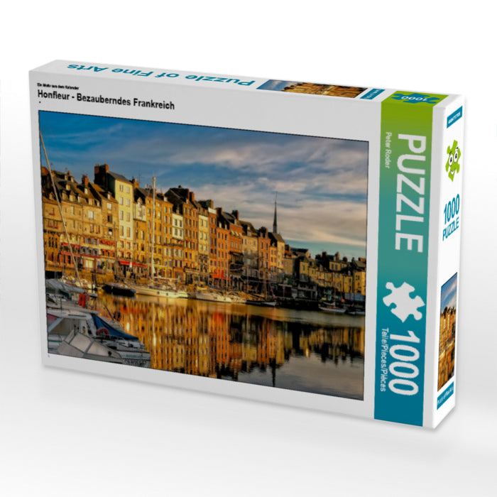 Ein Motiv aus dem Kalender Honfleur - Bezauberndes Frankreich 1000 Teile Puzzle quer - CALVENDO Foto-Puzzle'