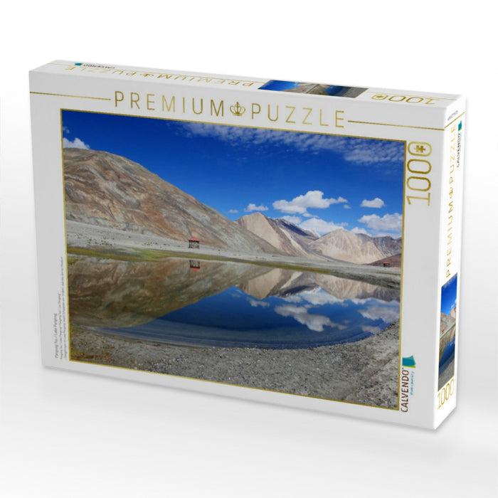 Pangong Tso / Lake Pangong - CALVENDO Foto-Puzzle'