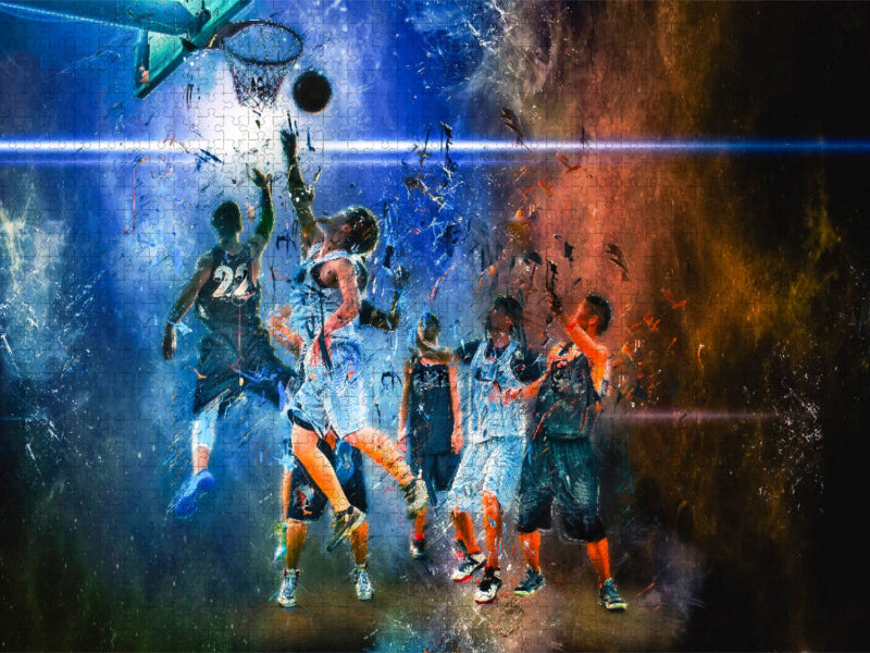 Basketball extrem - CALVENDO Foto-Puzzle'